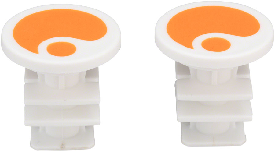 End Plugs for GA2/GA2Fat/GA3: Orange - Bicycle Warehouse