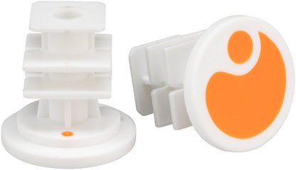 End Plugs for GA2/GA2Fat/GA3: Orange - Bicycle Warehouse