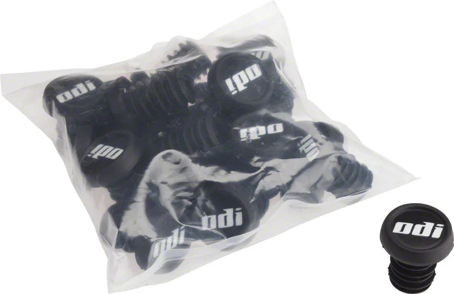 Jar Of BMX End Plugs Refill Pack 10 Pair Black - Bicycle Warehouse