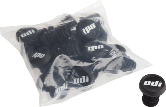 Jar Of BMX End Plugs Refill Pack 10 Pair Black - Bicycle Warehouse