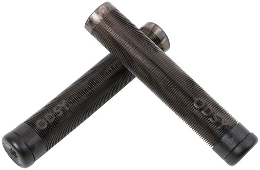 BROC Grips - Black/Clear Swirl - Bicycle Warehouse