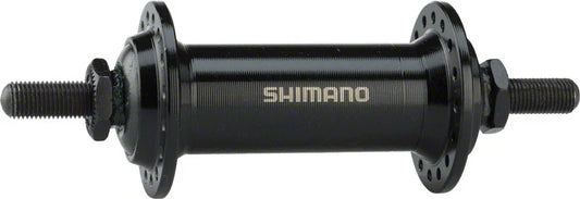 HB-TX500 Front Hub -9 x 1 x 100mm Rim Brake Black 32h - Bicycle Warehouse