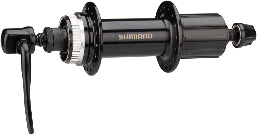 Altus FH-MT200-B Rear Hub - QR x 141mm Center-Lock HG10 Black 32H - Bicycle Warehouse