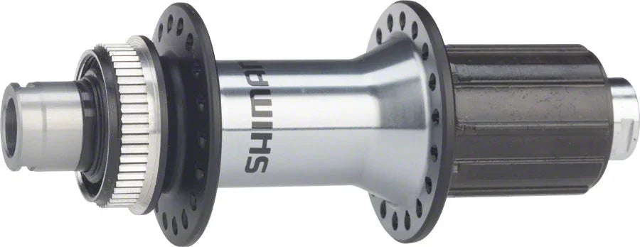 FH-RS770 Rear Hub - 12 x 142mm Center-Lock HG 11 Road BLK/Silver 36H - Bicycle Warehouse