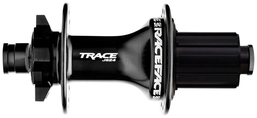 RaceFace Trace J-Bend 624 Rear Hub - 12 x 148mm 6-Bolt HG 11 MTN Black 32H - Bicycle Warehouse