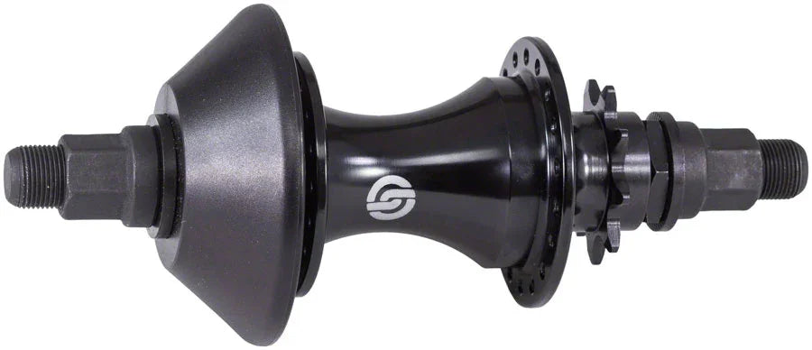 EX Rear Hub - 14mm 36H Cassette RHD Black - Bicycle Warehouse