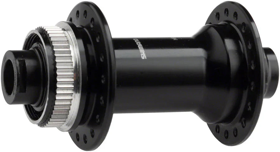 105 HB-R7000 Front Hub - 12 x 100mm Center-Lock Black 36h - Bicycle Warehouse