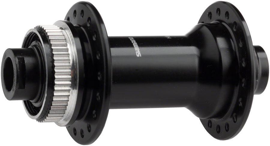 105 HB-R7000 Front Hub - 12 x 100mm Center-Lock Black 32h - Bicycle Warehouse