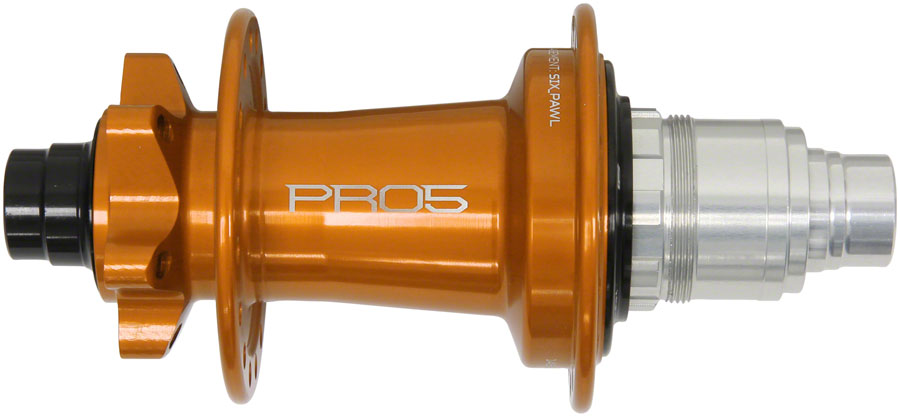 Pro 5 Rear Hub - 12 x 148mm 6-Bolt XD Orange 28H - Bicycle Warehouse