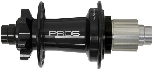 Pro 5 Rear Hub - 12 x 148mm 6-Bolt Micro Spline Black 28H - Bicycle Warehouse