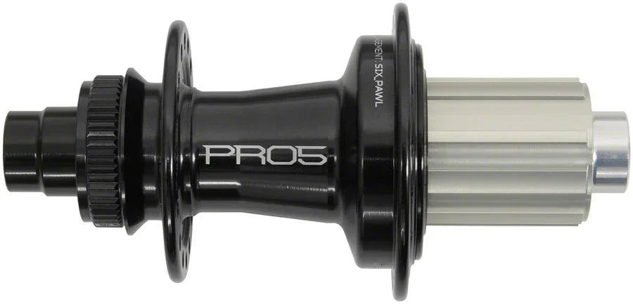 Pro 5 Rear Hub - 12 x 142mm Center-Lock HG 11 Black 24H - Bicycle Warehouse