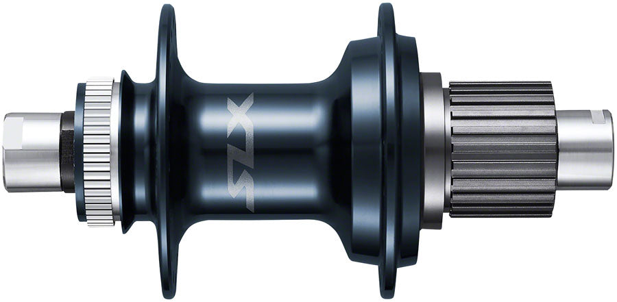 SLX FH-M7110 Rear Hub - 12 x 142mm Center-Lock Micro Spline BLK 32H - Bicycle Warehouse