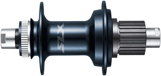 SLX FH-M7110-B Rear Hub - 12 x 148mm Center-Lock Micro Spline BLK 32H - Bicycle Warehouse