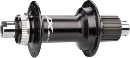 XT FH-M8130-B Rear Hub - 12 x 157mm Center-Lock Micro Spline BLK 32H - Bicycle Warehouse