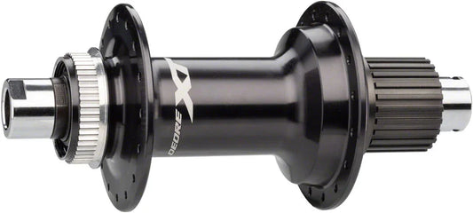 XT FH-M8130-B Rear Hub - 12 x 157mm Center-Lock Micro Spline BLK 28H - Bicycle Warehouse