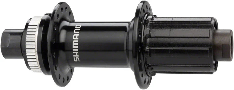 FH-RS470 Rear Hub - 12 x 142mm Center-Lock HG 11 Road Black 32H - Bicycle Warehouse