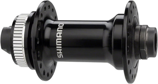 HB-RS470 Front Hub - 12 x 100mm Center-Lock Black 28h - Bicycle Warehouse