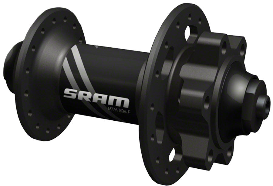 SRAM 506 Front Hub - QR x 100mm 6-Bolt Black 32h - Bicycle Warehouse