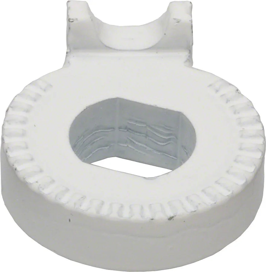 Nexus/Alfine Track-type Dropout Left Non-turn Washer 6L White - Bicycle Warehouse