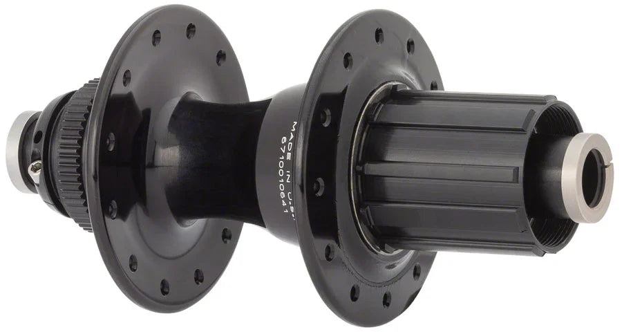 R45D Rear Hub - 12 x 142mm Center-Lock HG 11 Road Black 28H - Bicycle Warehouse