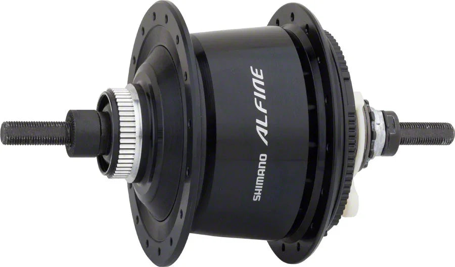 Alfine SG-S7001 8-Speed Internally Geared Disc Brake 32h Rear Hub BLK Small Parts Not Included - Bicycle Warehouse