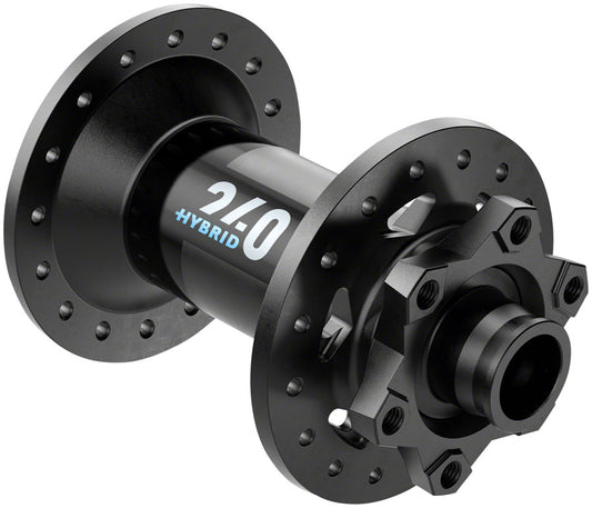 DT Swiss 240 Hybrid Front Hub - 15 x 110mm 6-Bolt Black 32H - Bicycle Warehouse