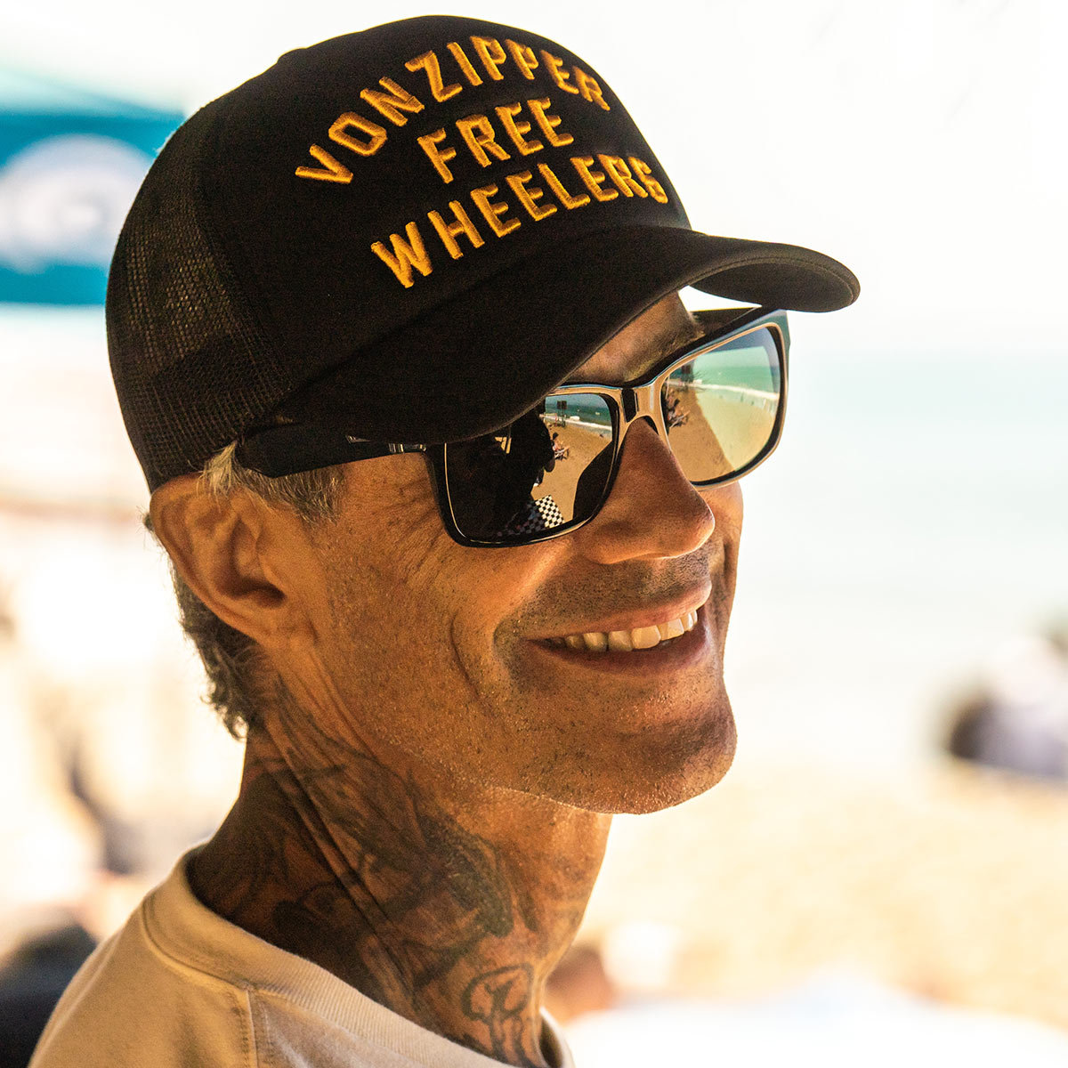 VonZipper Barley Hat - Black - Bicycle Warehouse