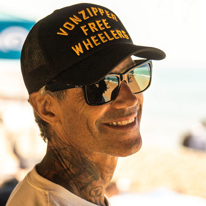 VonZipper Barley Hat - Black - Bicycle Warehouse