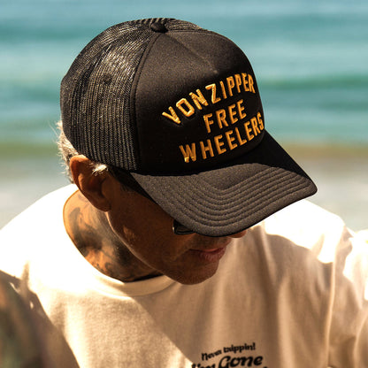 VonZipper Barley Hat - Black - Bicycle Warehouse