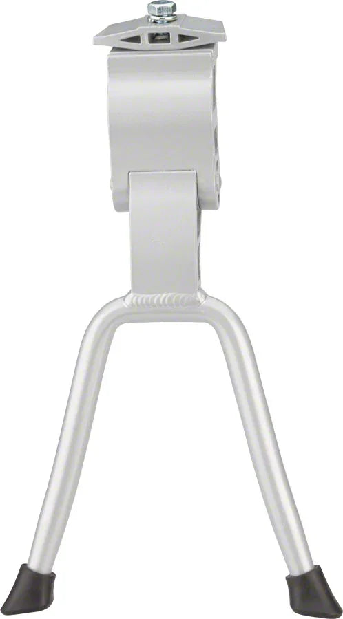 KS-300 Two-Leg Dual Kickstand with Top Plate - Silver - Bicycle Warehouse