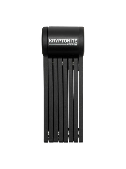 Kryptonite Keeper Mini Folding Lock - Includes Bracket Black - Bicycle Warehouse
