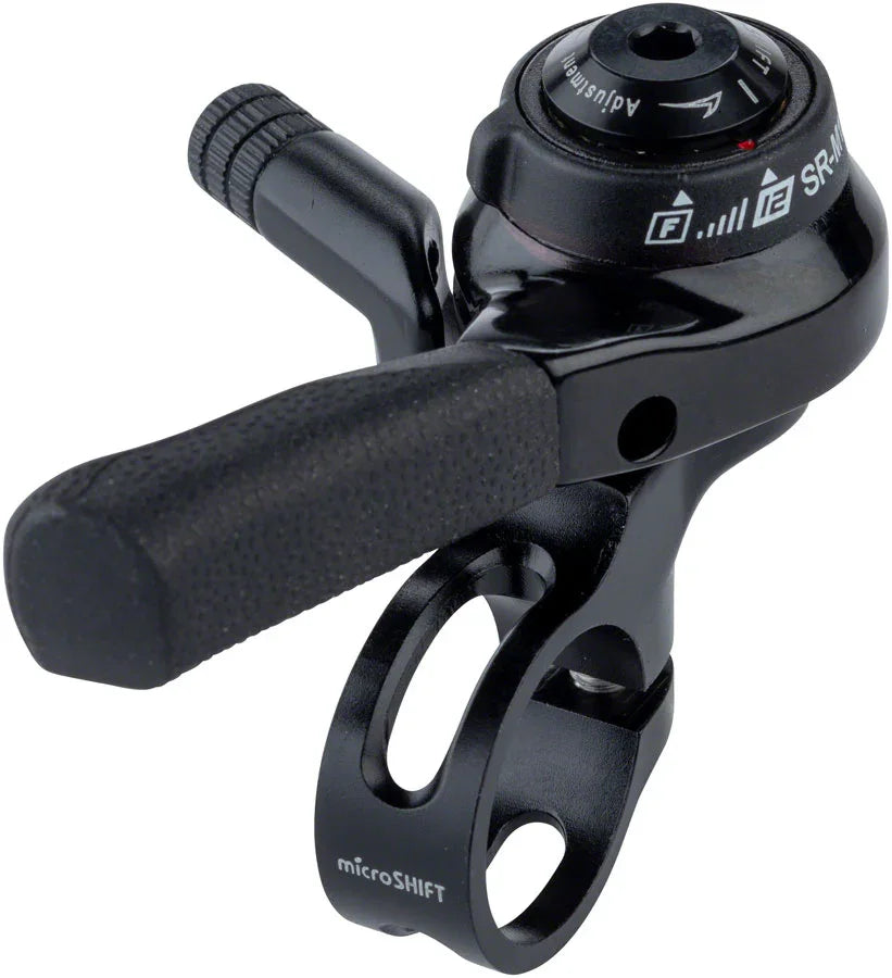 microSHIFT Right Thumb Shifter 12-Speed Mountain SRAM Eagle Compatible - Bicycle Warehouse