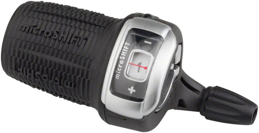 DS85 Left Twist Shifter Triple Optical Gear Indicator Shimano Compatible - Bicycle Warehouse