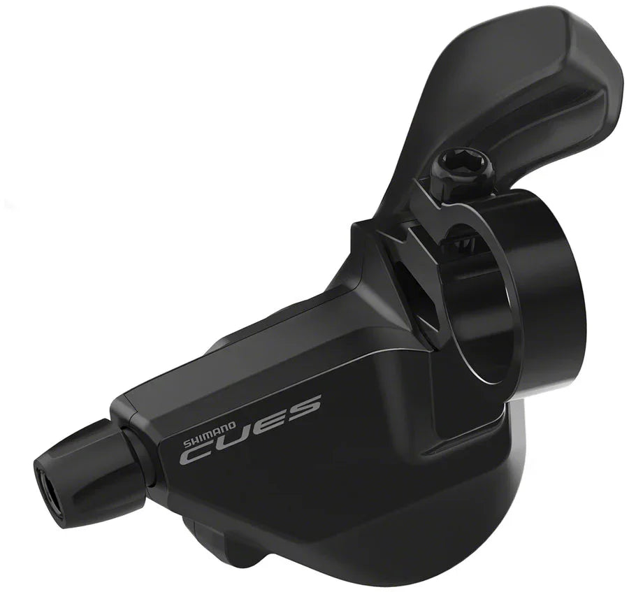 CUES SL-U6000-L Shifter - Left 2-Speed Rapidfire Plus Mono Black - Bicycle Warehouse