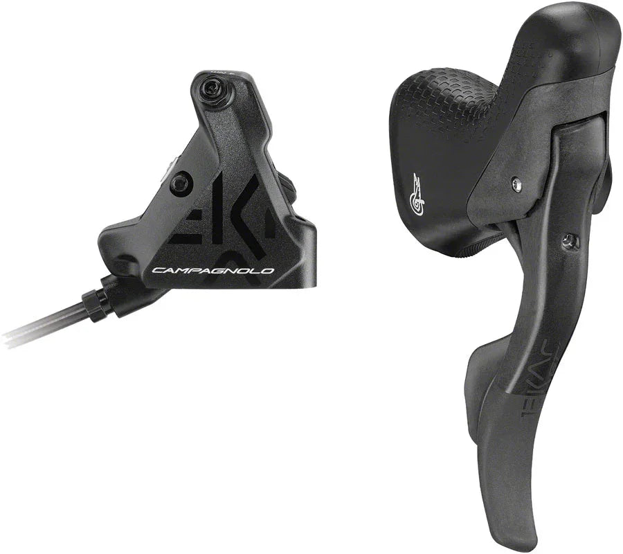 EKAR GT Ergopower Shift/Brake Lever Disc Brake Caliper - Right/Rear 13-Speed 140mm Flat Mount Hydraulic Caliper BLK - Bicycle Warehouse