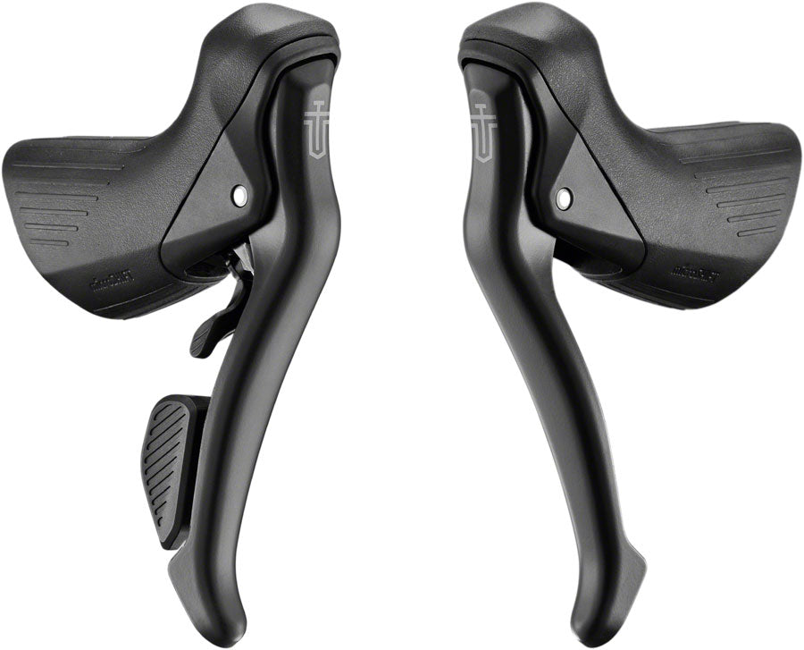 Sword Black Drop Bar Shifter/Brake Lever Set - 1 x 9-Speed Black - Bicycle Warehouse