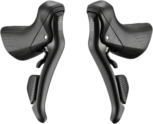 Sword Black Drop Bar Shifter/Brake Lever Set - 2 x 9-Speed Black - Bicycle Warehouse