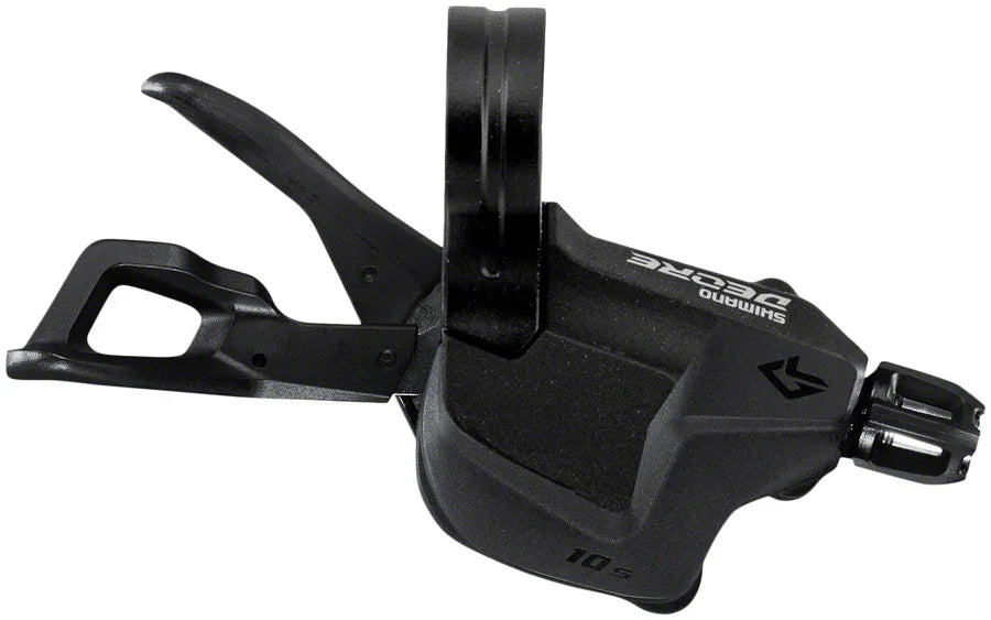 Deore SL-M5130-R Shift Lever - 10-Speed Right RapidFire Plus Black - Bicycle Warehouse