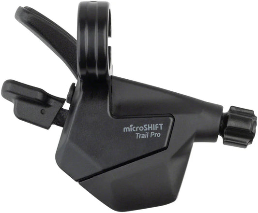 microSHIFT ADVENT X Trail Trigger Pro E-Bike Right Shifter - 1x10 Speed Single Click Thumb Pad ADVENT X Compatible Only - Bicycle Warehouse