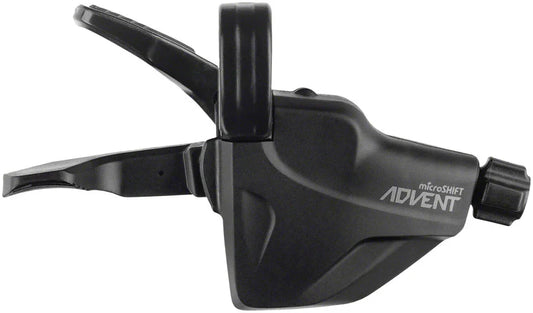 microSHIFT ADVENT Quick Trigger Pro Right Shifter - 1x9 Speed BLK ADVENT Compatible Only - Bicycle Warehouse