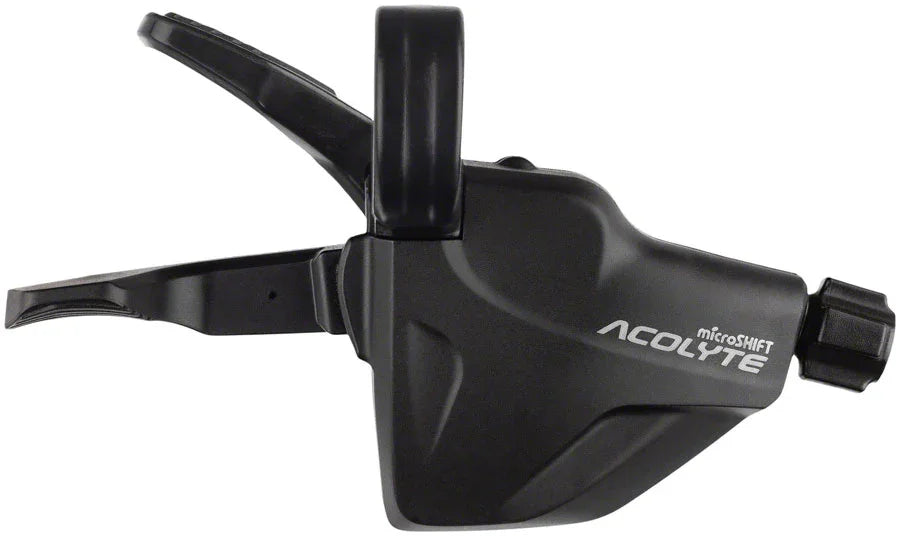 microSHIFT Acolyte Quick Trigger Pro Right Shifter - 1x8 Speed BLK Acolyte Compatible Only - Bicycle Warehouse
