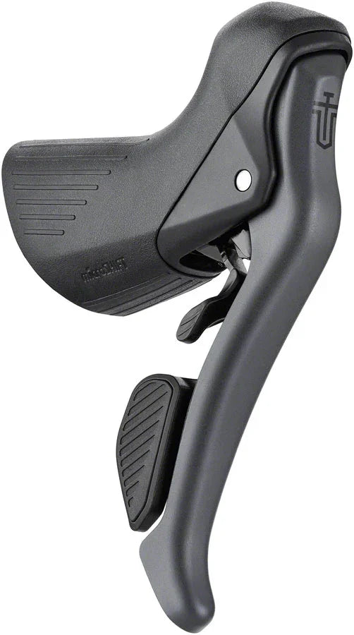 Sword Right Drop Bar Shifter/Brake Lever - 10-Speed Sword Compatible Gray Version B - Bicycle Warehouse