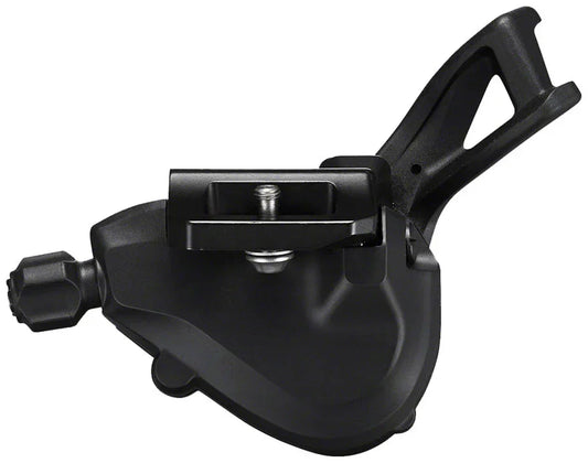 Deore SL-M5100-IL Shift Lever - Left 2x RapidFire Plus Mono I-SPEC EV BLK - Bicycle Warehouse
