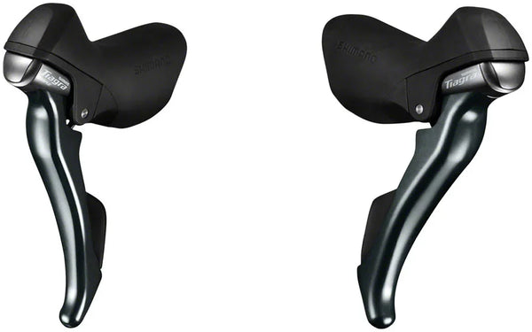 Shimano Tiagra ST-4703 3x10 Shift/Brake Lever Set Black + Free