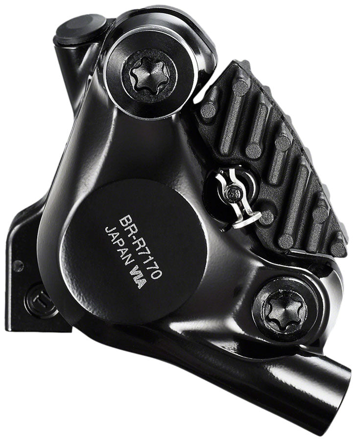 Shimano 105 ST-R7170-RE Di2 Shift/Brake Lever BR-R7170 Hydraulic Disc Brake Caliper - Rear 12-Speed Flat Mount BLK - Bicycle Warehouse
