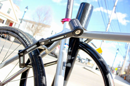 Keeper Mini Folding Lock - Includes Bracket