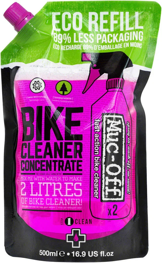 Nano Tech Bike Cleaner Concentrate - 500ml Pouch - Bicycle Warehouse