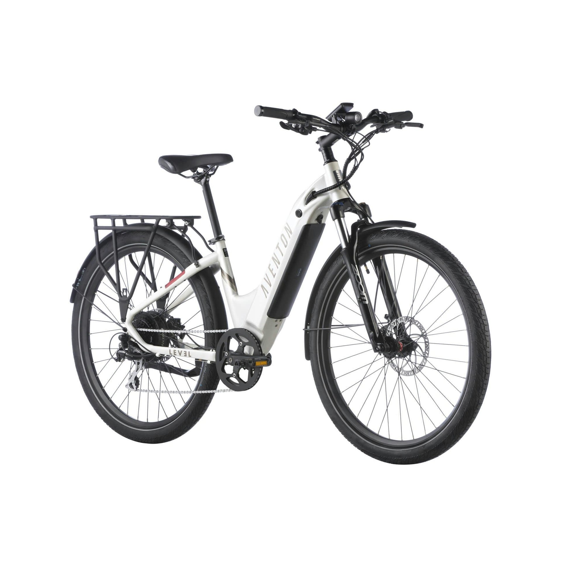 Aventon Level V2 Step-Thru Electric Bike - Bikes - E-Hybrid - Bicycle Warehouse