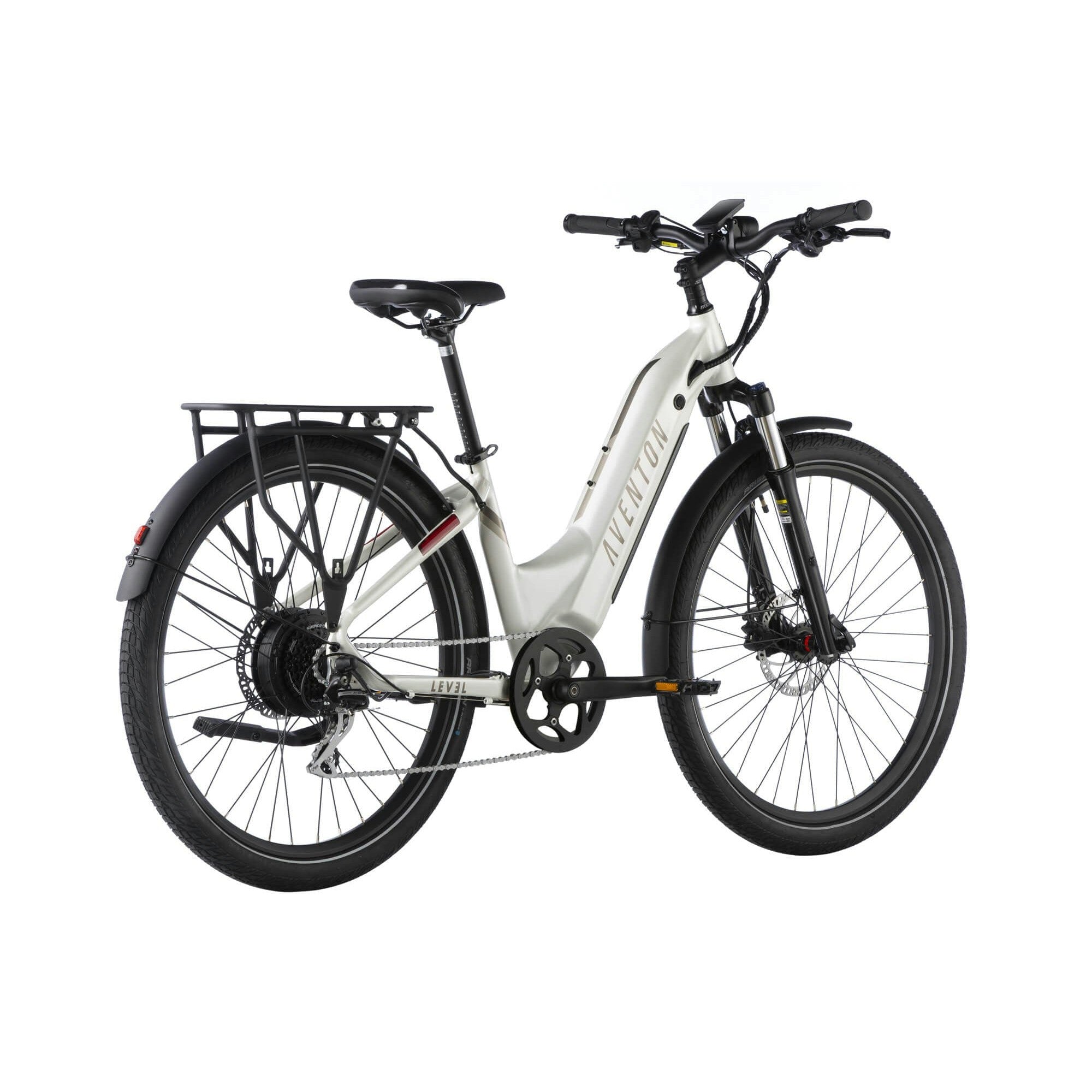 Aventon Level V2 Step-Thru Electric Bike - Bikes - E-Hybrid - Bicycle Warehouse