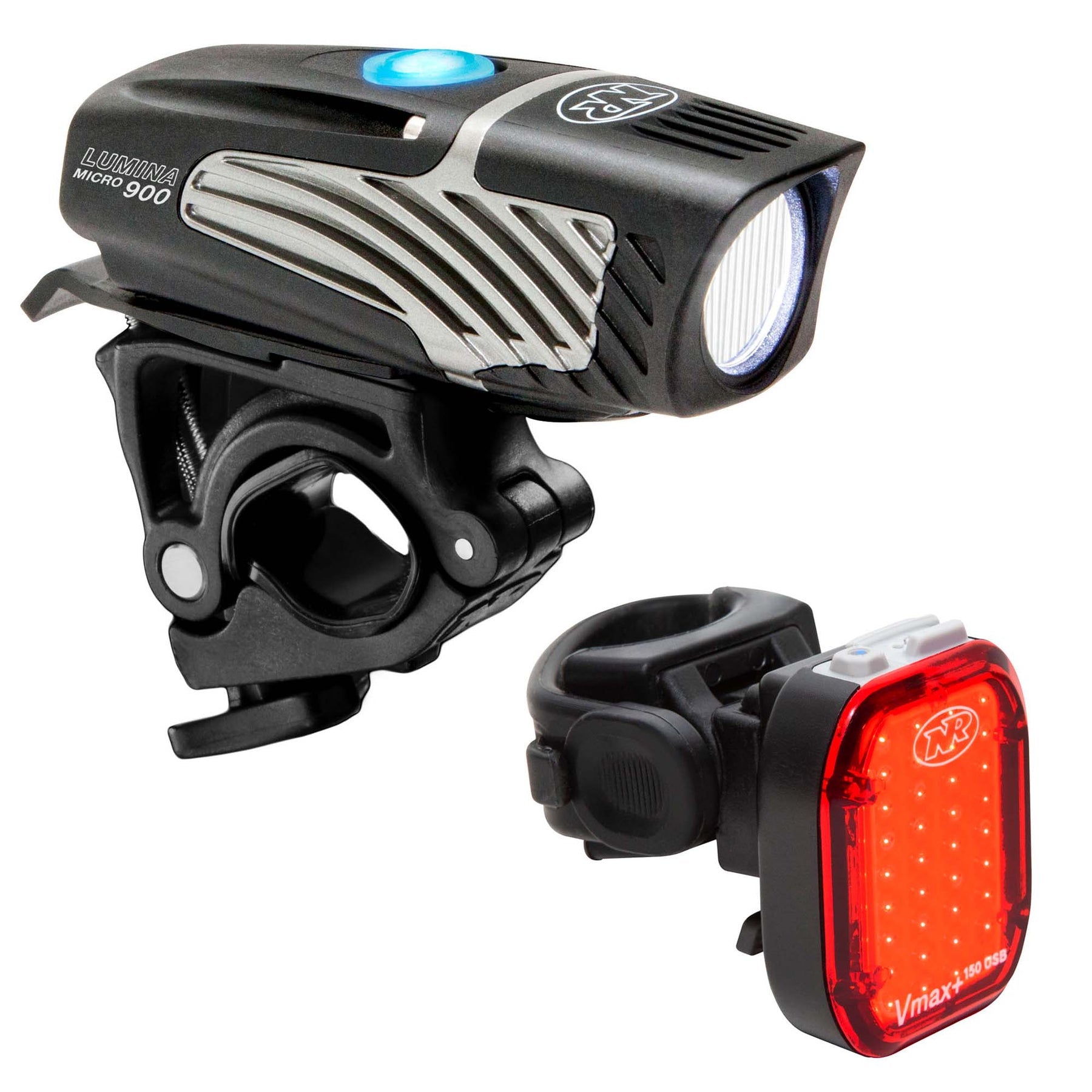 Niterider Lumina Micro 900 and Vmax+ 150 Combo Front and Rear Light Set - Lighting - Bicycle Warehouse